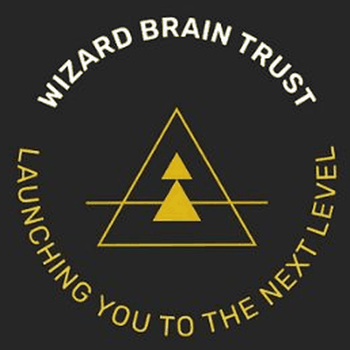 Wizard Brain Trust logo: Launching you to the next level